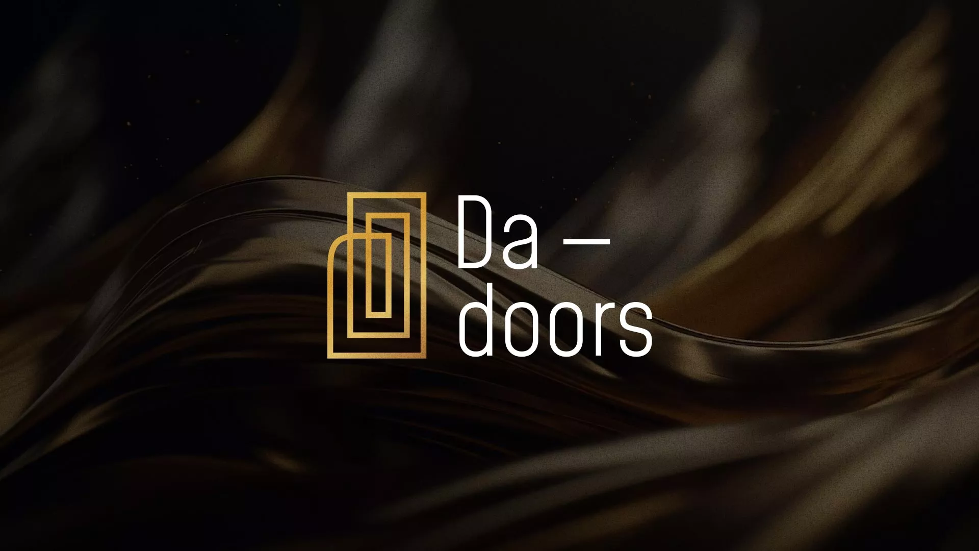 Разработка логотипа для компании «DA-DOORS» в Порхове